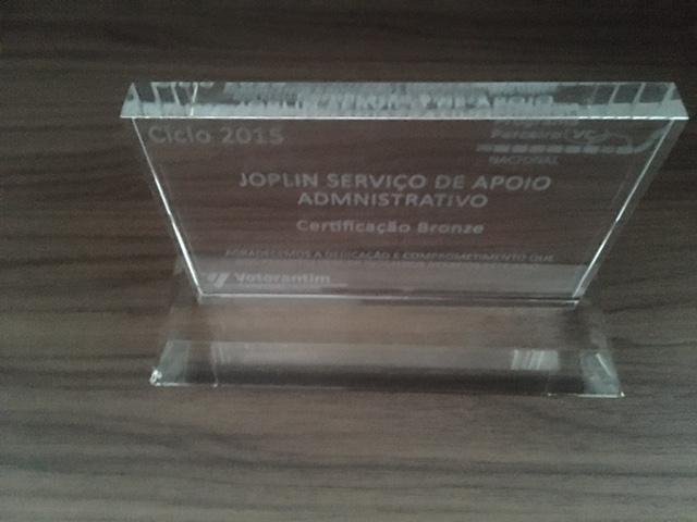 Certificação Joplin 3