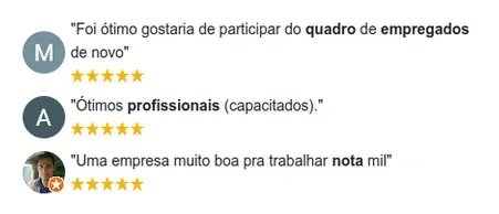 Depoimentos de colaboradores da Joplin
